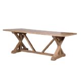 Parquet Wooden Dining Table